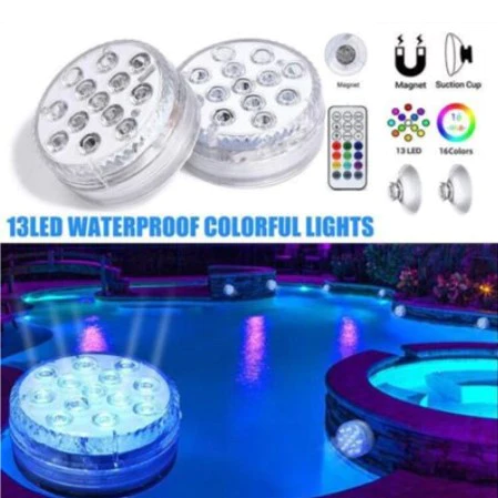 Luces LED Sumergibles Multicolores