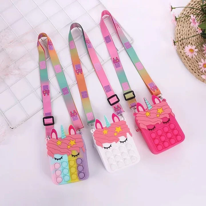 POP IT Cartera Unicornio