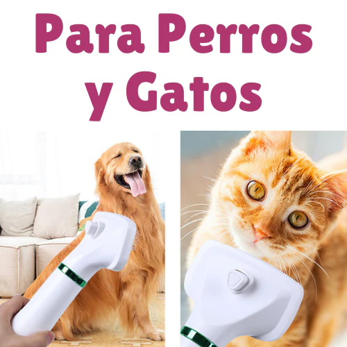 Secador Peinador de Mascota 2 en 1