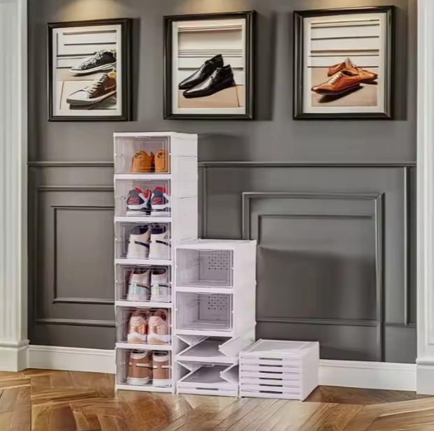 Zapatera Plegable de 6 Pisos
