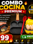 Combo Sarten de 3 Compartimientos y Gallina Electrica (CT)